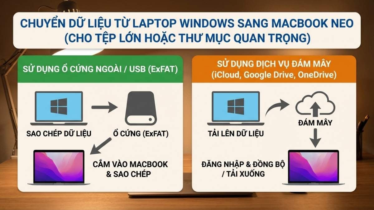 Hướng dẫn thiết lập Macbook Neo